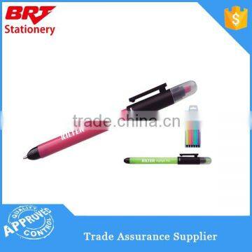 New design non-toxic flat highlighter pen