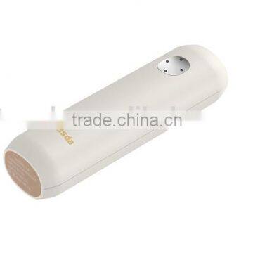 2600mAh lipstick mini power bank with rubber finishing