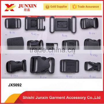 China cheap wholesale side release plastic belt buckles