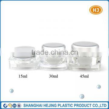 Wholesale 30ml Sqaure Frosted Cosmetic Cream Jar photo-3