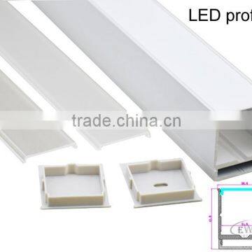 Deep square shape aluminium profile led ceiling or pendant light