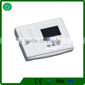 China factory sale 3 Channel portable ecg machine