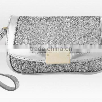 fashion giltter lady clutch bags