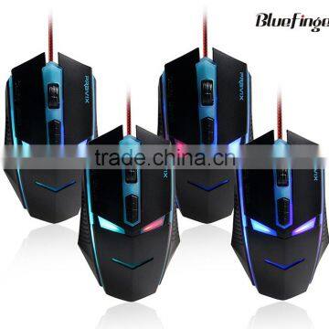 Simle style noiseless mouse with backlit for gaming