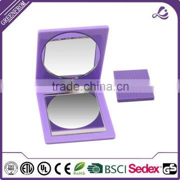 cheap square plastic pocket mirror