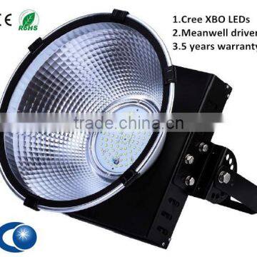 High Lumen Safty Cree XBO&Meanwell Driver 2014 super bright building outline lighting