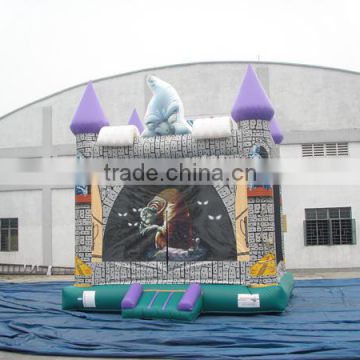 2016 halloween inflatable haunted bounce house for sale