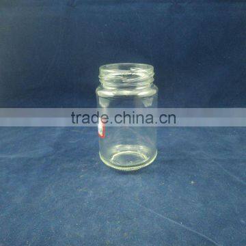 transparent glass jars canister, small food storage container