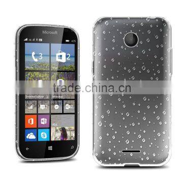Bulk Buy From China Gradient TPU Back Case Cover Skin for Microsoft Nokia Lumia 435 3d Ultra Raindrop Cases China Suppliers photo-5