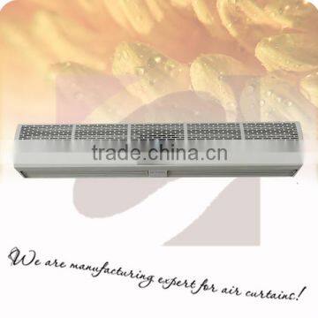 DRM-A Series cross flow A type wall mounted heating air curtain with remote control