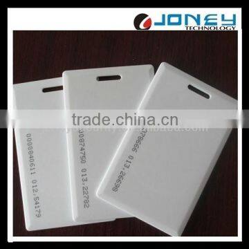 Cheap Plastic Contact ID IC 125khz 13.56mhz 860-960mhz proximity rfid cards