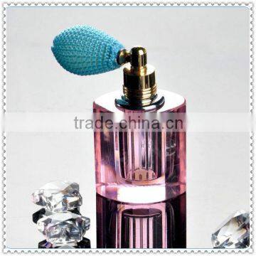 Fancy Pink Crystal Body Size Refillable Perfume Spray Bottle