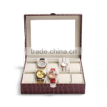 10 Slots Watch Boxes for Wholesale