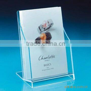 New design clear acrylic brochure holder