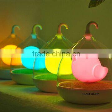 2015 rechargeable sensor led night lamp