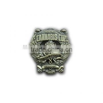 Die Struck lapel pin custom