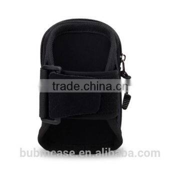 Black Running Sport Armband Recreational Runner Wrist Bag for 4.3" Gym Mobile Phone Arm Holder for Iphone 5s Galaxy S4 HTC ONE photo-6
