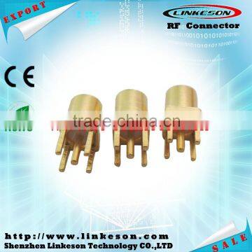 (Competitive price) MCX male right angle crimp RG58 LMR195 RG142 RG400 RF connector