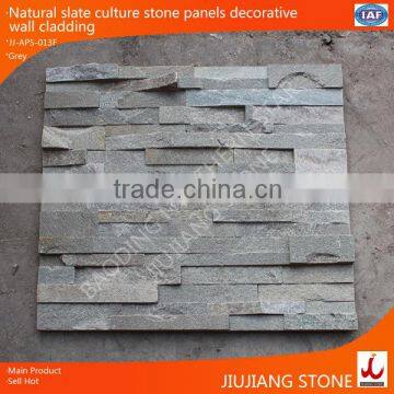 natural slate culture stone panels decorative wall cladding