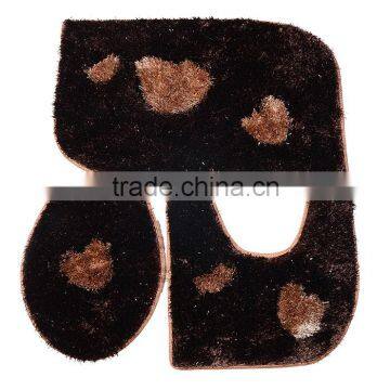 Shaggy Silk Polyester Carpet for Bath Room photo-3