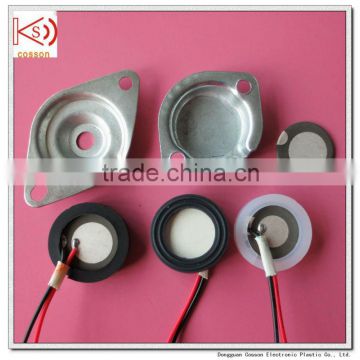 20mm,1.7mhz piezo ceramic for mist with wire and aluminum case(ROHS&CE)