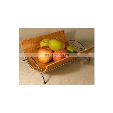 Wooden Dry Fruit Tray, Food/Fruit Tray, Eco Wooden Handle Tray, Non-slip Design, Serving Tray, Hotel Display Tray, Tray