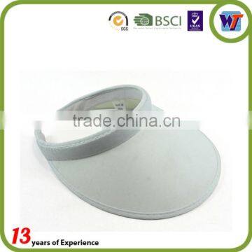 Fashion Wide Brim Sun Visor Caps Cotton Pvc Cheap Kids Sun Visor Hats photo-4