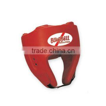 High Density Foam Padded Open Face Leather Head Guard