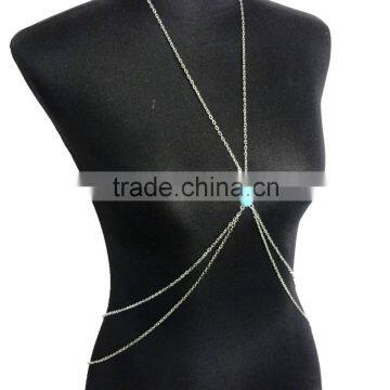 Drops Turquoise Beach Sexy Waist Chain photo-4