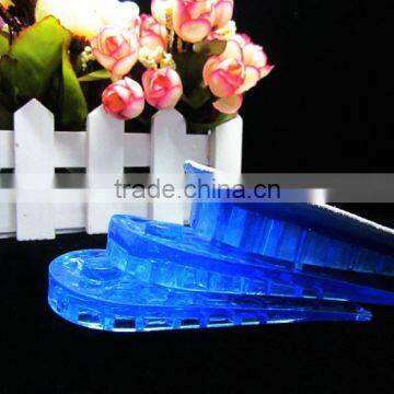 3 Layers Silicone Height Increasing Shoe Heel Cushions Soft Gel Heel Cups Adhesive Foot Care Inner Shoe Lift Taller Pads photo-5