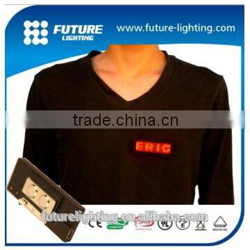 New LED NAME BADGE for office electronic digital led name badge