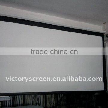 high quality and cheap price motorized projection screen