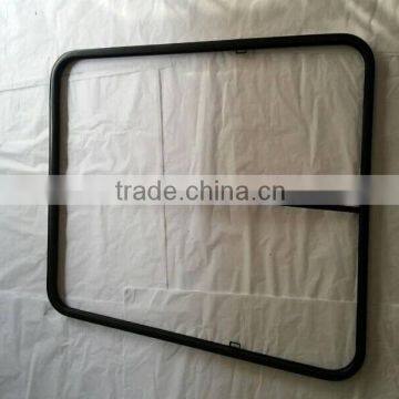 Supply of Komatsuu pc120-5 Excavator digger left slider door glass windshield holder frame