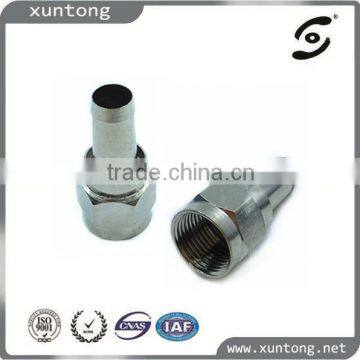 F-type Male connector RG11 crimp-on connector