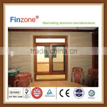 Top level unique aluminum clad wooden usa windows