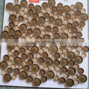 penny round mosaic tiles