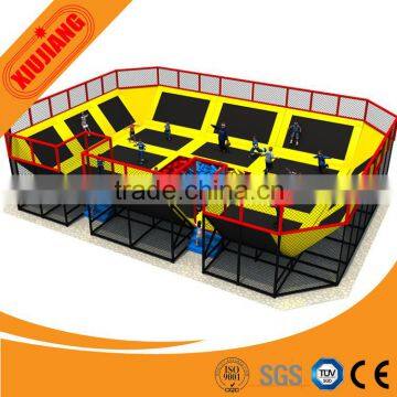 Kids cheap square trampoline jumping trampoline