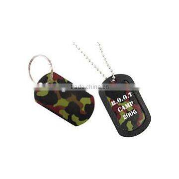 custom dog tag, printed dog tag with epoxy dome