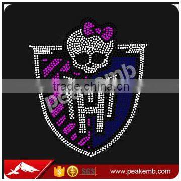 Monster High Iron on Rhinestone Transfer Motif