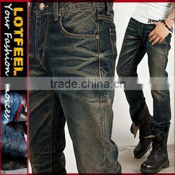 Striking Classic Vintage Washing Premium Denim Jeans special a jeans (LOTM053)