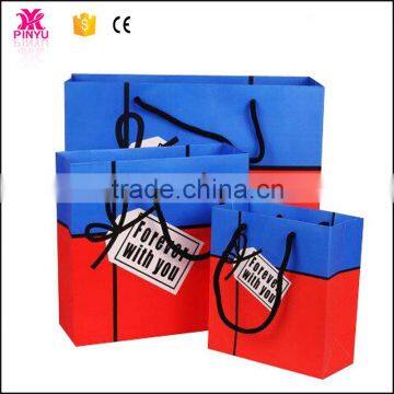 All Kinds of Materials Coated Kraft Art Paper Shopping Paper Bag for Gift