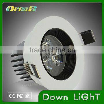 Diammable mini 3w LED square downlight