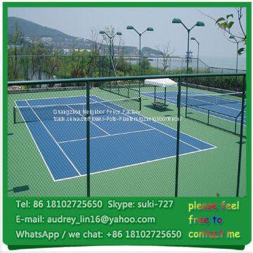 China supplier hot dipped galvanized chain link basketball court fence