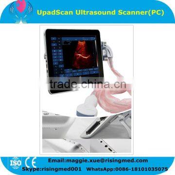 CE Approved 9.7 inch Touch screen Ultrasound Scanner UpadScan optional convex micro-convex linear transvaginal probe