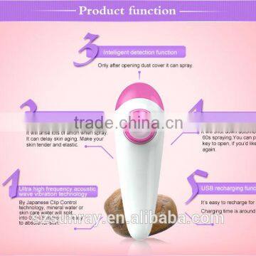 Beauty Equipment Electric Ionic Nano Portable Facial Steamer photo-2