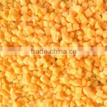 High quality frozen peach cube price