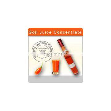 100% Certificate Organic Goji juice concentrates