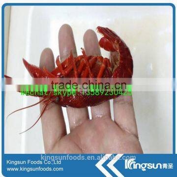 Frozen water cooked crayfish / crawfish with good quality