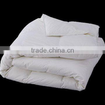 Wholesale Classic 40% white duck down comforter yangzhou wanda luxury feather home textile