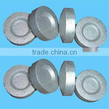 Silver Round Shishacharcoal photo-1